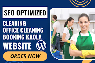 design cleaning service website office cleaning website booking  kaola website