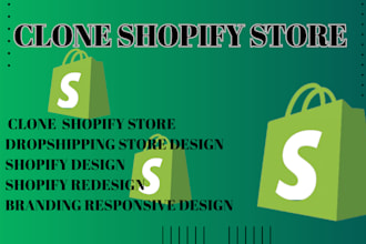 duplicate, clone shopify store shopify dropshipping website