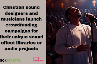 help lunch crowdfunding campaign for christian music on kickstarter project fund