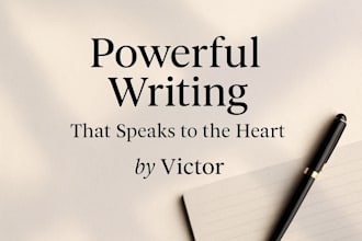 write powerful blog posts or captions that connect deeply