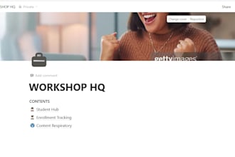 create a notion dashboard for your workflow