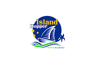 design high quality island hopper sailing academy logo