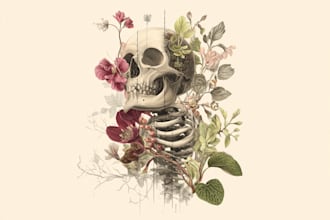 do botanical and anatomical scientific illustrations