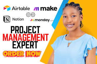 integrate make com with monday crm, airtable, trello, clickup, asana notion