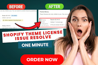 solve shopify theme licensed issue just in minutes