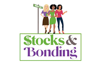 design three women bond learning logo