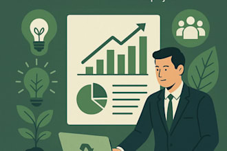 create esg financial models with sustainability metrics and impact projections