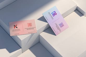 design a unique and attractive visiting card for your business