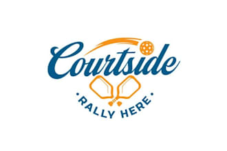 design creative new logo for a new pickleball rental space