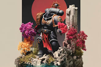 paint your warhammer 40k, sigmar and dnd miniatures