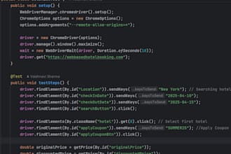 your end to end QA engineer for web, mobile and API testing