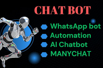 build nd automate ai whatsapp chatbots, n8n, make com, botpress