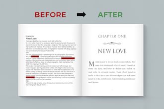 format and typeset books for print and ebook design custom covers  pdf design
