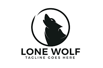 design wolf logo within 12 hours