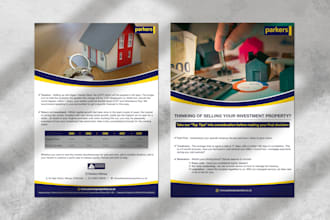 create print ready poster and flyer