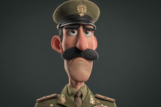 create exclusive military character