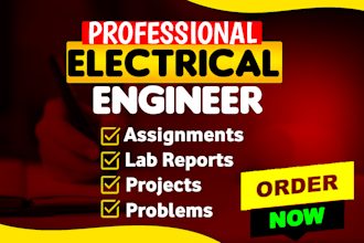 electrical engineering assignments,matlab,lab reports, pspice ltspice simulation