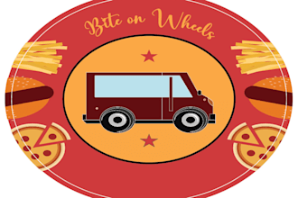 design mascot food truck logo and graphic