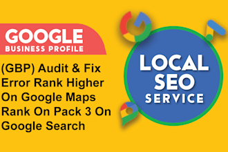 audit google business profile gbp, optimize it, and local SEO gmb