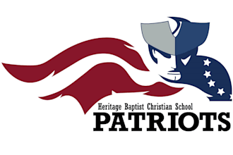 design patriotic logo with satisfaction guaranteed