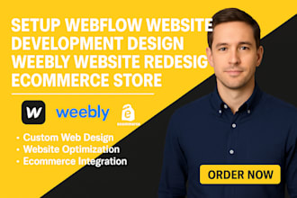 setup weflow website development design weebly website redesign ecommerce store