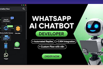 build whatsapp ai chatbot whatsapp automation n8n automation ai agent twilio