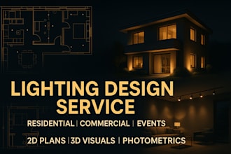 provide professional lighting design with photometric analysis