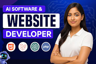do ai sass, ai website, ai software developer, ai agent ai chatbot custom ai llm