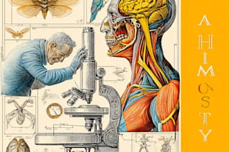 draw human anatomy, medical illustrations and diagrams