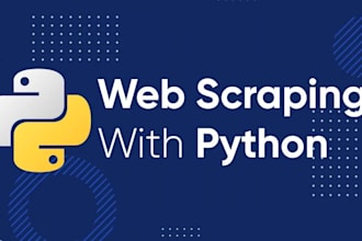scrape data from any website into excel, CSV, or json