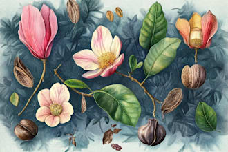 produce your botanical illustration or digital drawing