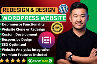 customize home contact blog privacy pages wordpress wix website mobile optin
