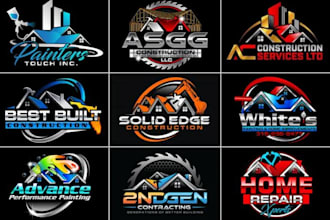 custom realtor logo design real estate agent, broker  property branding