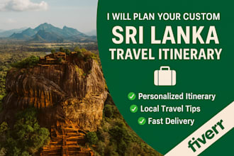 be your personal travel planner for sri lanka holidays