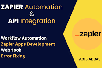 setup or fix zapier zaps automation