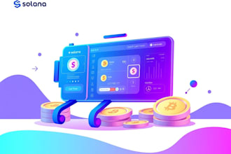 build a solana staking or token presale website with secure smart contract
