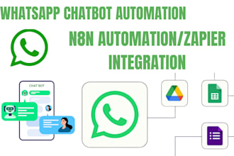 whatsapp chatbot twillo gupshup 360dialog wati whatsapp api n8n automation