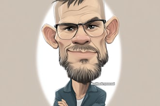 create bighead cartoon caricature from your photo