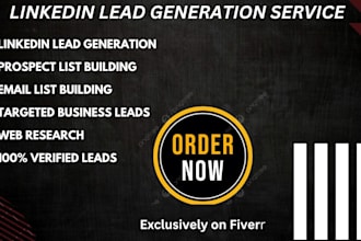 do targeted b2b lead generation,data scrapping,business lead list building