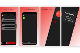 develop a custom android app with backend and clean UI
