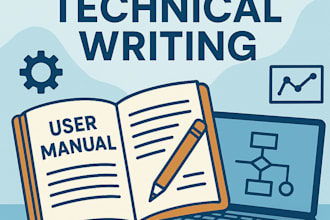 be your expert technical writer for manuals and sops