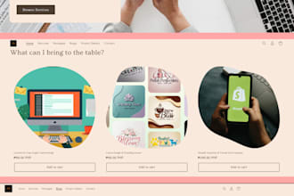 build, clean, or customize your shopify store with care