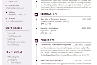 write a professional resume and cover letter