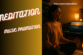 promote your sleep, meditation, or healing music to top wellness playlists