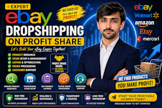 expert ebay dropshipping on profit share