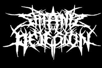 design dj, music, band, metal, edm, or custom font logo