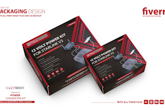 creat retail  box design