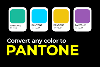 convert rgb, cmyk, pantone labels, pouch, box print ready design