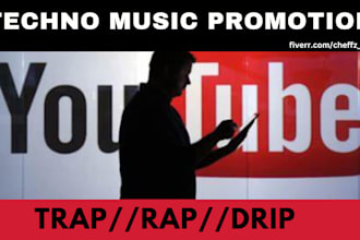 grow your trap, drill, rap, techno music youtube channel with viral marketing