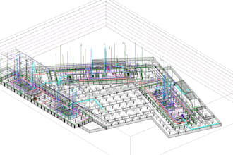 design professional bim models,mep design and plans